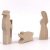 Maria, Josef und Krippe - handgefertigte Krippenfiguren aus Holz - Weihnachtsgeschenk, Nikolaus - 3