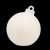8 seasons design | Leuchtende Christbaumkugel Shining Christmas Ball (E27, Ø 33 cm, UV- & witterungsbeständig, IP44, Innen- und Außenleuchte Weihnachten) weiß - 3