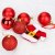 Aitsite Weihnachtskugeln Weihnachtsbaum 6 cm Kugeln Flitter Tür Christbaumkugeln Wandbehang Ornamente Dekorationen Baum Dekorative Kugeln - 4