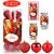Aitsite Weihnachtskugeln Weihnachtsbaum 6 cm Kugeln Flitter Tür Christbaumkugeln Wandbehang Ornamente Dekorationen Baum Dekorative Kugeln - 1