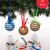 Baker Ross AT196 Bastelset Mosaik-Christbaumkugeln (4 Stück) -Weihnachten Kunst und Basteln für Kinder, Sortiert - 1
