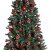 KREBS & SOHN 12er Set Glas Christbaumkugeln - Weihnachtsbaum Deko zum Aufhängen - Weihnachtskugeln 8 cm - Rot Sterne - 4