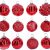 My-goodbuy24 Premium Weihnachtskugeln 12-teiliges Set Echtglas Glaskugeln Weihnachten Weihnachtsdeko Tannenbaumkugeln Glas Christbaumkugeln Weihnachtsbaum (I223) - 1