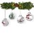 Warmiehomy 5 x Christbaumkugeln aus klarem Glas befüllbare Ornamente für Weihnachten Party Geburtstag Hochzeit Dekoration, Glas, farblos, 10cm - 2