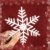 100er Set Schneeflocken Weihnachtsdeko Fenster Bilder – Statisch Haftende PVC Aufkleber Als Fensterdeko Mit Schneekristallen Und Weihnachten Schneesternen – Wiederverwendbar Mit 50mm Durchmesser - 4