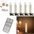 20/30/40er LED Lichterkette Kabellos Weihnachtskerzen Christbaumschmuck Weihnachtsbaumbeleuchtung 30*milchweisse Hülle - 4