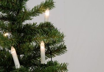 30er LED Lichterkette Weihnachtsbaumbeleuchtung für Innen Christbaumkerzen XMAS - 6