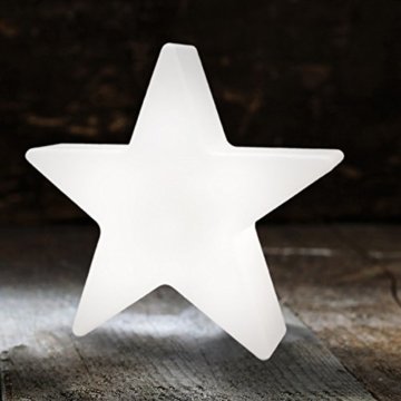 8 seasons design - Kleiner LED Stern Shining Star Micro S (12 cm, batteriebetrieben, kabellos, Tischdekoration, Weihnachtsdeko, leuchtendes Sternchen) weiß - 2