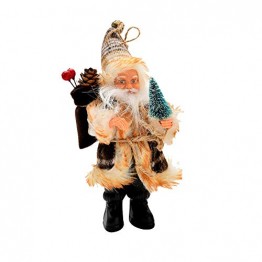 AMUSTER Weihnachtsmann Weihnachtsdeko Weihnachtsfigur Weihnachtsbaum Dekor Weihnachtsmann Ornamente Xmas Decor Party Decor 16/22cm - 1