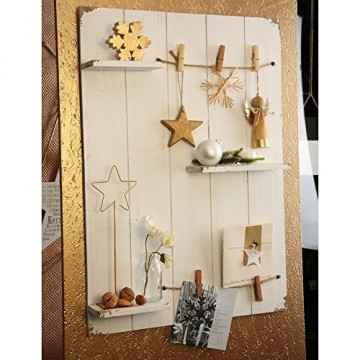 Annastore Strohsterne zum Hängen Mehrere Größen - Strohsterne Baumschmuck Christbaumschmuck (27 Strohsterne 6 cm) - 2