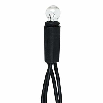 Außenlichterkette mit 120 Lämpchen mit Farbwahl Lichterkette Outdoor Lichterketten Außen Weihnachtsbeleuchtung (Kabel grün, Lampen klar) - 4