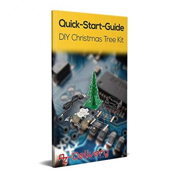 AZDelivery DIY LED Weihnachtsbaum Kit zum selber löten inklusive E-Book! - 9