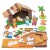 Baker Ross Weihnachtskrippe aus Moosgummi Kit - Kreative Weihnachtskunst und Bastelbedarf für Kinder zum Basteln und Dekorieren (2er-Pack) - 1