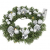 Best Season Tannenkranz, ca. 30 cm,10 warmweisse LED, Plastik, Grün, 30 x 30 x 9 cm - 