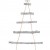 Britesta Deko Weihnachtsbaum Holz: Deko-Holzleiter in Weihnachtsbaum-Form zum Aufhängen, 48 x 78 cm (Deko Holzleiter Tannenbaum) - 3