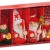 BRUBAKER 6-teiliges Set Weihnachtswichtel aus Holz und Strick Baumanhänger Weihnachtsanhänger 8 cm in Geschenkbox - 1