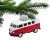 corpus delicti :: Christbaumschmuck aus Metall – die rollende Alternative zur Weihnachtskugel – VW Bus T1 Bulli (rot) - 3