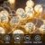 CozyHome marokkanische LED Lichterkette – 7 Meter | Mit Netzstecker NICHT batterie-betrieben | 20 LEDs warm-weiß | Kugeln Orientalisch | Deko Silber – kein lästiges austauschen der Batterien - 1