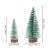 FENICAL Mini Weihnachtsbaum Künstlicher Weihnachtsbaum Christbaum Grün Tannenbaum künstliche Tanne 6pcs - 2