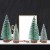 FENICAL Mini Weihnachtsbaum Künstlicher Weihnachtsbaum Christbaum Grün Tannenbaum künstliche Tanne 6pcs - 4
