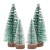 FENICAL Mini Weihnachtsbaum Künstlicher Weihnachtsbaum Christbaum Grün Tannenbaum künstliche Tanne 6pcs - 1