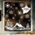 Fensterbild Weihnachten Fenstersticker Häuschen mit REH und Winterlandschaft WIEDERVERWENDBAR - 1