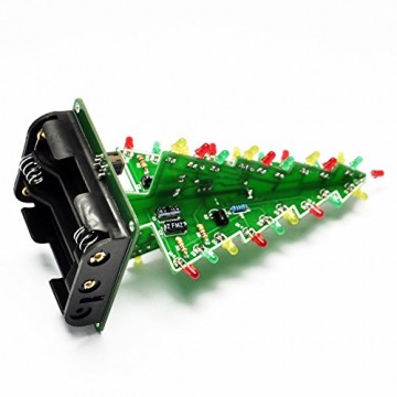 Gikfun EK1719U 3D-Weihnachtsbaum-LED-Heimwerker-Kit mit Blitzschaltung, LED - 5