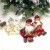 globalqi 13 Zoll Weihnachtsmann sitzende Figur, Weihnachten Noel Santa Puppe Ornament angenehmes Geschenk Urlaub Sammlung Puppe Spielzeug Tisch Weihnachtsbaum Dekor Festival vorhanden - 2