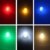 GutReise 10pcs E10 3V spot led birne lampen warm weiß + 10pcs e10 basis (3 v, Warm - weiß) - 2