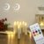 Hengda 40 Stück LED Weihnachtskerzen mit Fernbedienung RGB Kerzen Lichterkette Christbaumkerzen Kabellos LED Kerzenlichter Weihnachts - 4