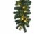 HI Tannengirlande aussen 270 cm - Grüne Girlande mit Lichterkette (40x LED), weihnachtliche Girlande mit Licht als Weihnachtsdeko aussen - 1