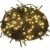 Idena 30441 - LED Lichterkette mit 300 LED in warm weiß, mit 8 Stunden Timer Funktion, Innen und Außenbereich, für Partys, Weihnachten, Deko, Hochzeit, als Stimmungslicht, ca. 37,9 m - 3