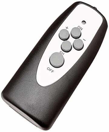 Idena 8582090 - 10 Stück LED Christbaumkerzen zum Klemmen, warm weiß, ca. 9 cm, mit Dimmer und 6 Stunden Timer Funktion, Batterie betrieben, mit Fernbedienung - 6