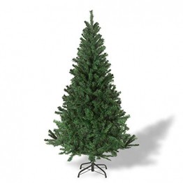 Julido Weihnachtsbaum Kunstbaum künstlicher Baum Tannenbaum Dekobaum Christbaum Grün mit Ständer 120cm 260 Spitzen - 1