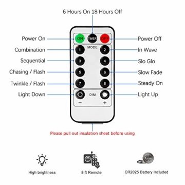 Led Lichterkette, Nasharia 2 Stück 10M 100LED USB Lichterkette Draht Wasserdicht mit Schalter, Kupferdraht Stimmungs Lichterkette für Zimmer, Innen, Weihnachten, Außen, Party, Hochzeit, DIY usw. - 5