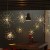 LED Lichterkette, Queta Lichtkette mit Fernbedienung Outdoor Weihnachtslichterkette Batteriebetrieben, explodierendes Feuerwerk, Warmweiß (120 Lichter) - 4