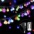 Lichterkette strombetrieben B-right 100 LED Globe Lichterkette, Lichterkette bunt, Innen- Außen Lichterkette glühbirne Fernbedienung,Weihnachtsbeleuchtung für Weihnachten Hochzeit Party Weihnachtsbaum - 1
