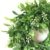 LinTimesTürkranz Wandkranz, Girlande Künstlich Pflanze mit Blumen und grünen Blättern für HochzeitenZuhause, Parties, Türen Und Feste - Grün - 2
