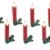 Lunartec Baumkerzen: 30er-Set LED-Weihnachtsbaum-Kerzen mit IR-Fernbedienung, rot (Kabellose Christbaumkerzen) - 3