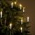 Lunartec Kabellose Kerzen: 20er-Set LED-Weihnachtsbaumkerzen mit Fernbedienung und Timer, Silber (Weihnachtskerzen LED) - 3