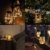 Molbory Solar Mason Jar Licht, 30 LED String Licht Außen Wasserdichte Glasgläser Garten Hängeleuchten, LED Weihnachtsbeleuchtung Lichterkette für Party, Hochzeitsdekoration (Warmweiß) - 3