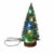 Myspace 2019 Dekoration für Christmas Weihnachtsdekorations-Tischplattendekorationsanzeige mit LED beleuchtet die Kiefernnadeln, die Mini Christmas Tree Abwischen - 1