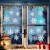 Naler 96 Schneeflocken Fensterbild Abnehmbare Fensterdeko Statisch Haftende PVC Aufkleber Winter Dekoration - 1