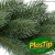 Original Hallerts® Spritzguss Weihnachtsbaum Alnwick 210 cm Nordmanntanne - zu 100% in Spritzguss PlasTip® Qualität - schwer entflammbar nach B1 Norm, Material TÜV und SGS geprüft - Premium Spritzguss - 2