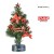 PEARL Mini Weihnachtsbaum: USB-Weihnachtsbaum mit LED-Farbwechsel-Glasfaserlichtern (Weihnachtsbaum fürs Auto) - 1