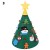 Sliveal Fühlte Weihnachtsbaum dreidimensionale runde Weihnachtsbaum DIY Vlies Weihnachtsbaum Christbaumschmuck - 1
