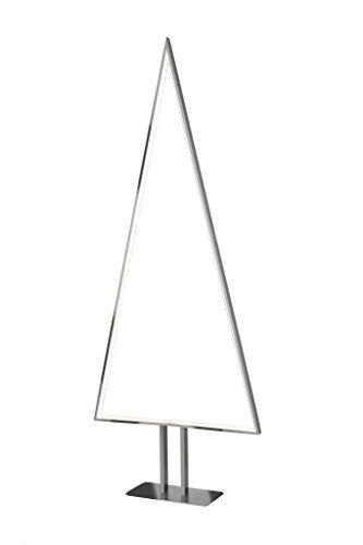 Sompex Designleuchte/LED Weihnachtsbaum Stehleuchte Pine, Aluminium/Silber, Höhe 100cm - 1