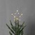 Star Baumspitze Topsy, 10 warmwhite LED, Metall, silber, 1.4 x 2 x 0.55 cm - 2