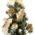 Urmagic Mini Weihnachtsbaum klein Künstlicher Tannenbaum mit Baumschmuck Weihnachtskugeln Künstliche Weihnachtsbäume weihnachts Desktop dekoration Weihnachtsgeschenke für Weihnachten - 3