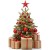Weihnachtsbaumspitze aus Metall, Stern, glitzernd, zu Allerheiligen und Weihnachten, Dekoration für daheim, 20,3 cm, rot, 20 cm - 4